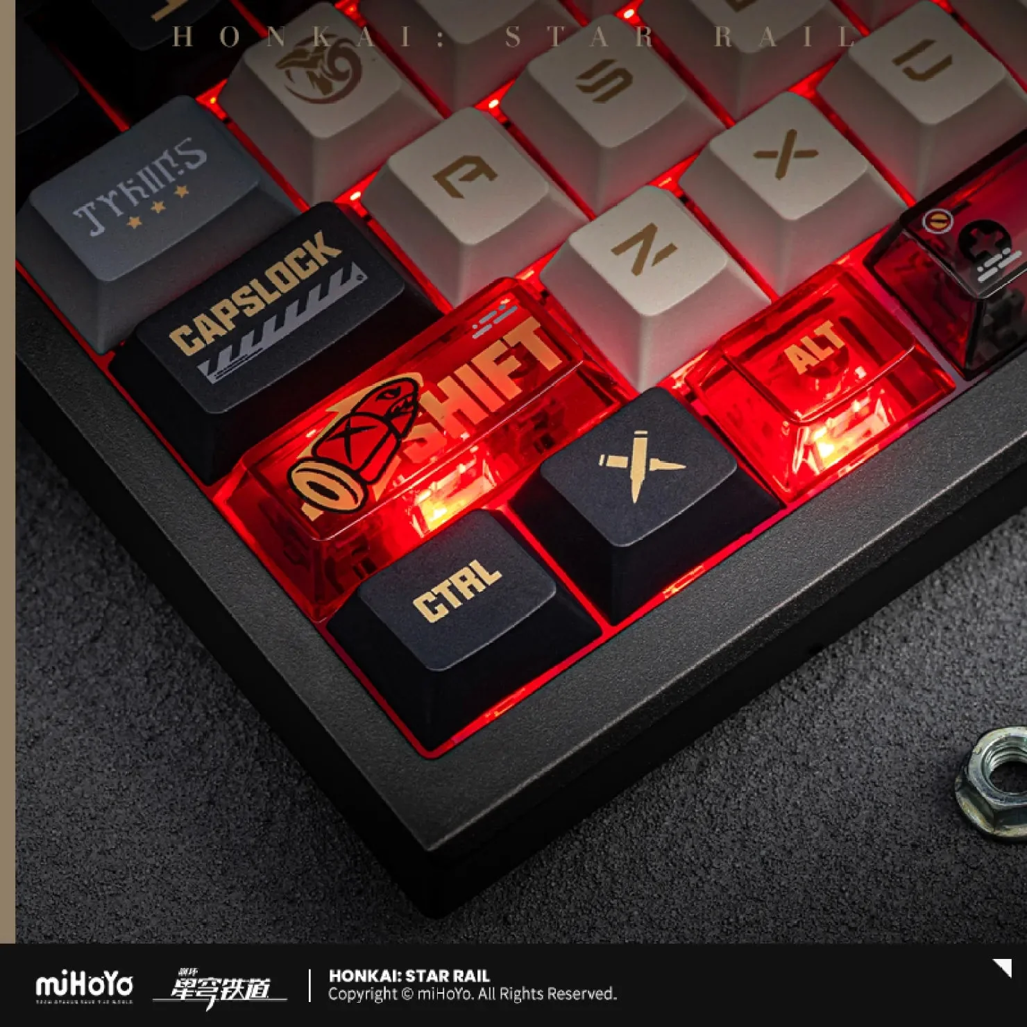 [OFFICIAL] Honkai Star Rail Boothill RGB BacklitMechanical Keyboard - Image 2