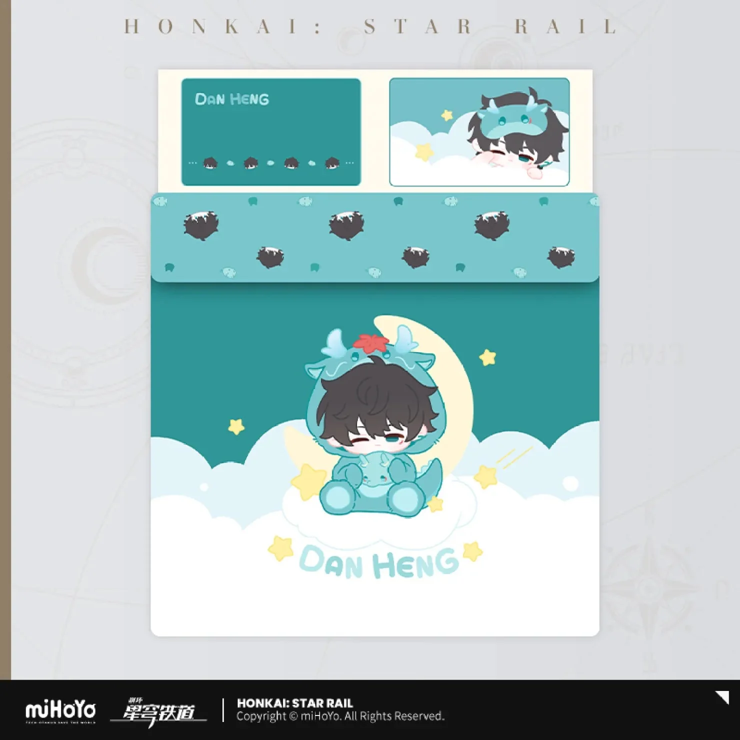 [OFFICIAL] Honkai Star Rail Boys Dormitory Chibi Series Home Bedding Set - Image 7