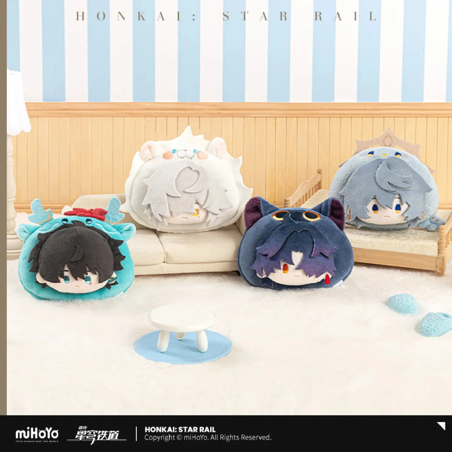 [OFFICIAL] Honkai Star Rail Boys Dormitory Chibi Series Plush Badge - Image 4