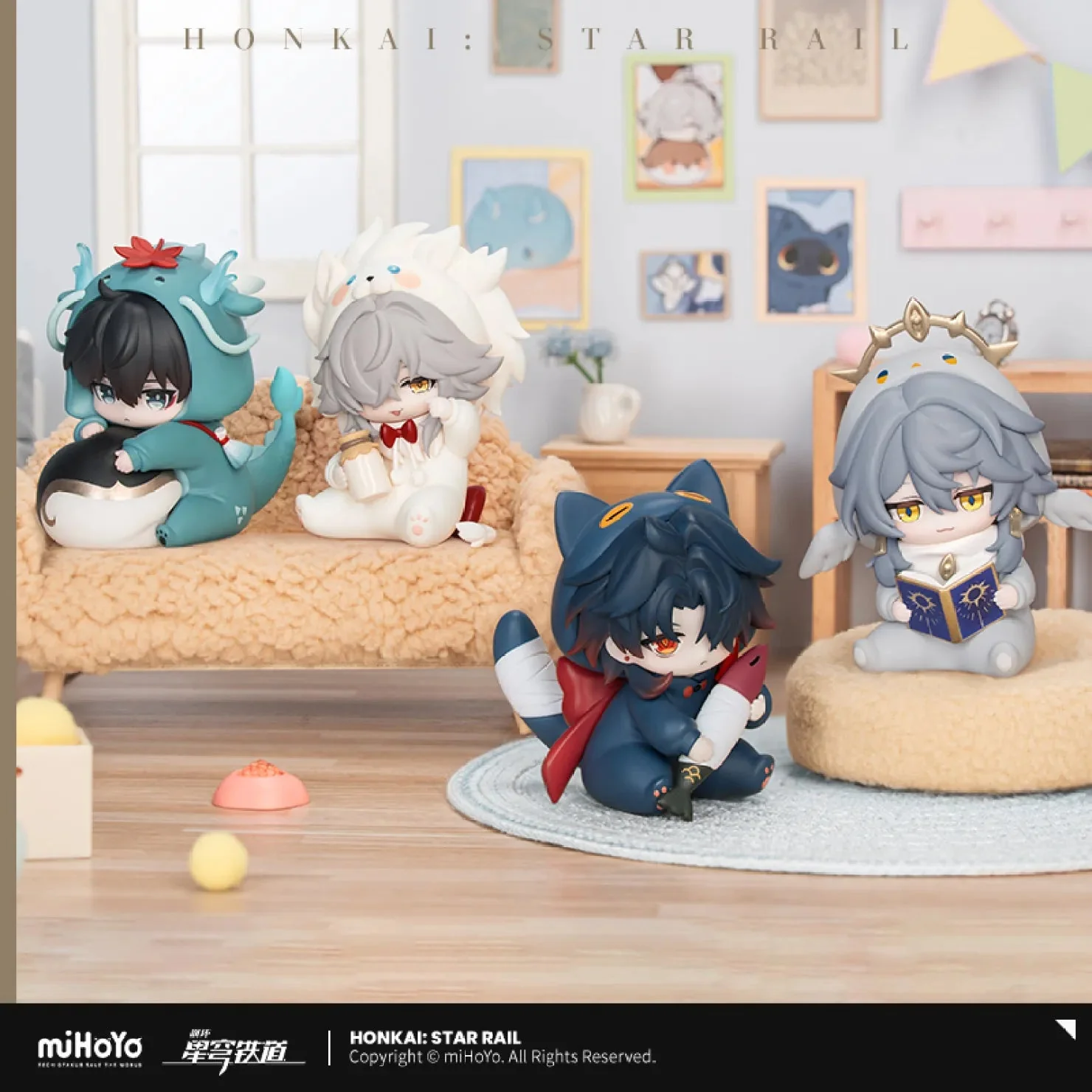 [OFFICIAL] Honkai Star Rail Boys Dormitory Series Chibi Figure Blind Box - Image 3