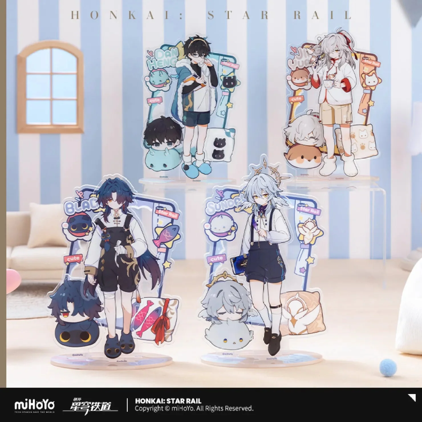 [OFFICIAL] Honkai Star Rail Boys Dormitory Series Stand Figure