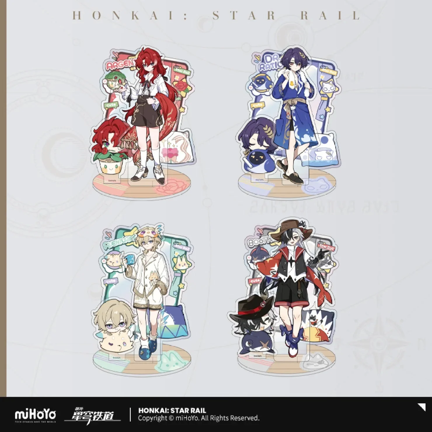 [OFFICIAL] Honkai Star Rail Boys Dormitory Series Stand Figure - Image 6