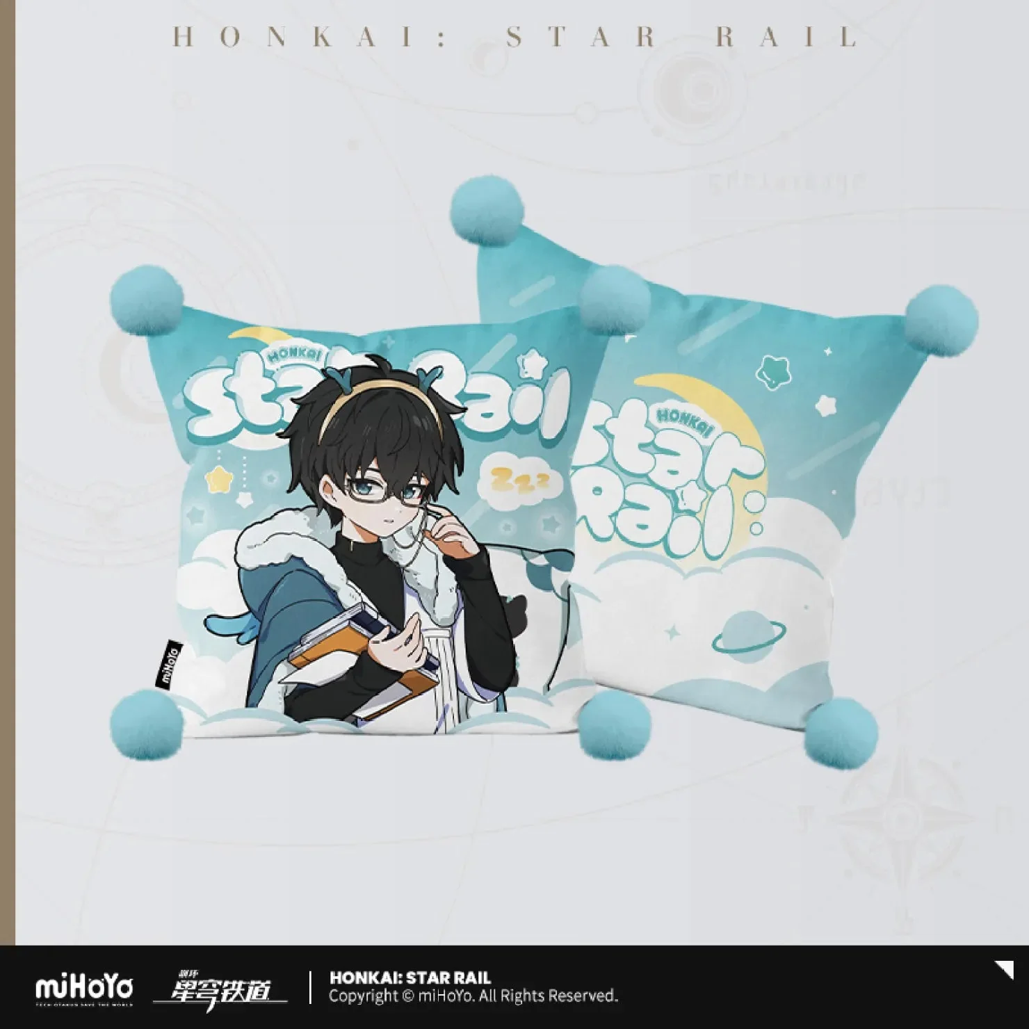 [OFFICIAL] Honkai Star Rail Boys Dormitory Series Throw Pillow - Image 9