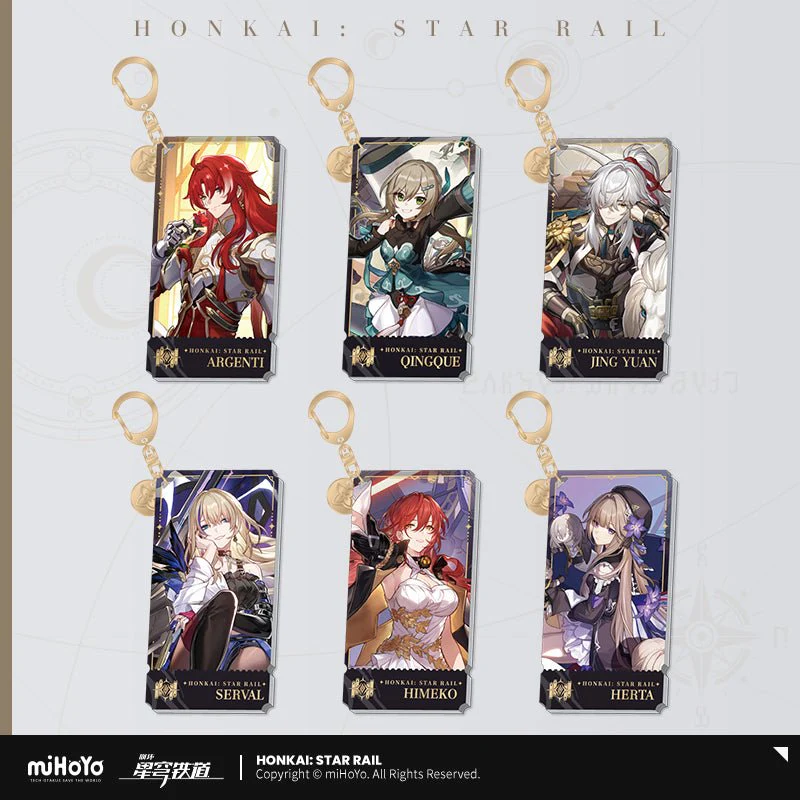 [OFFICIAL] Honkai Star Rail Character Acrylic Pendant - Erudition