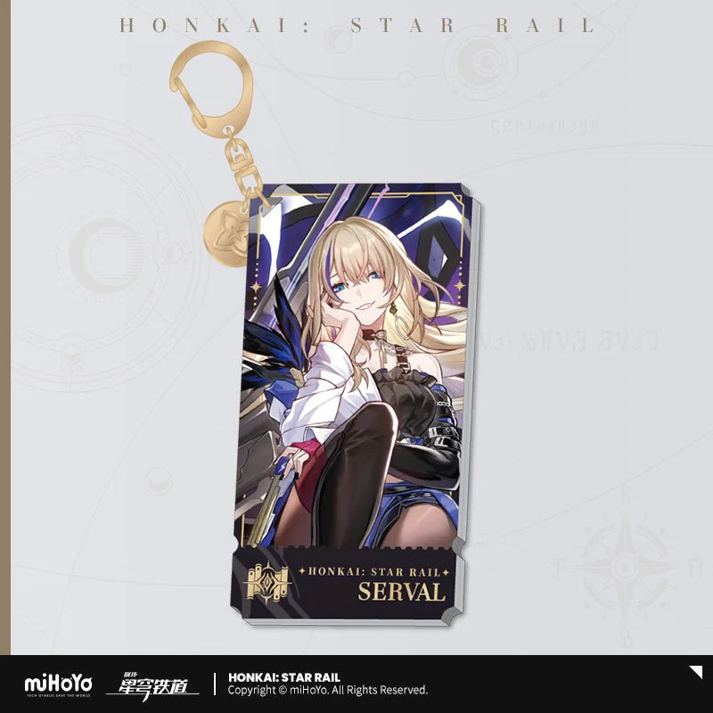 [OFFICIAL] Honkai Star Rail Character Acrylic Pendant - Erudition - Image 5
