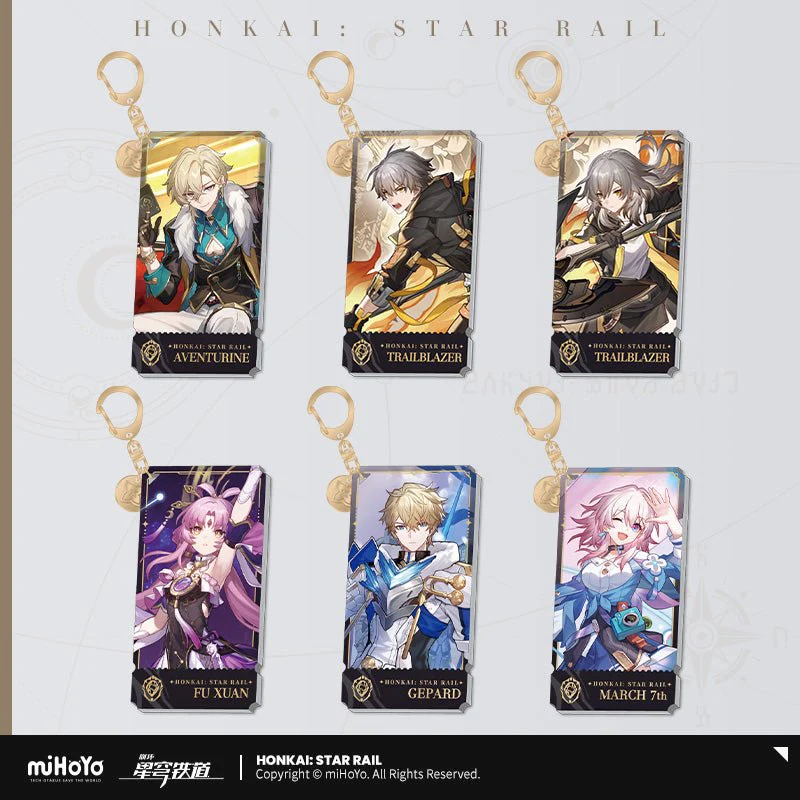 [OFFICIAL] Honkai Star Rail Character Acrylic Pendant - Preservation