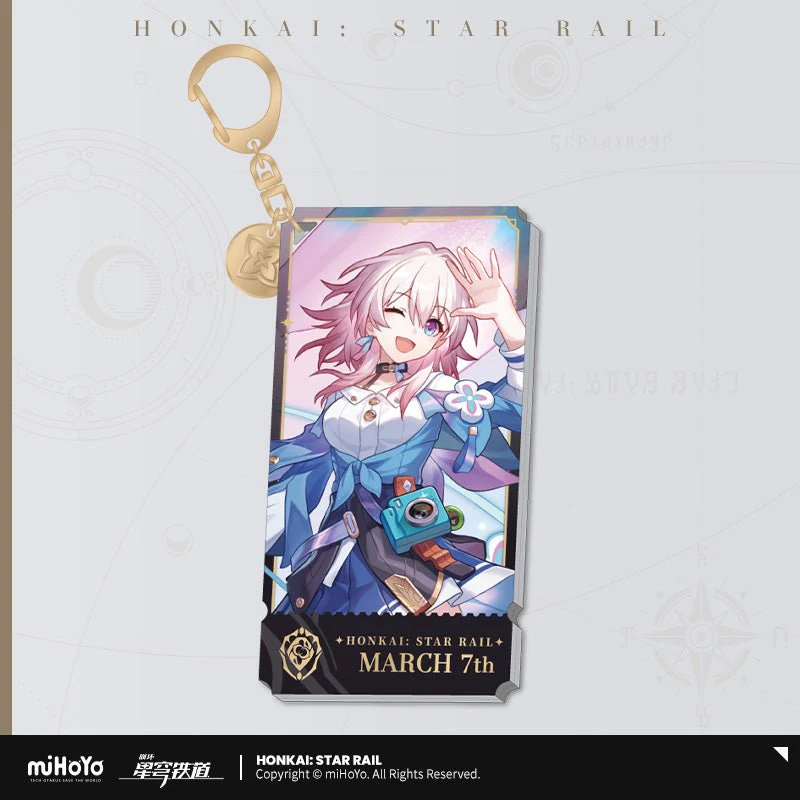 [OFFICIAL] Honkai Star Rail Character Acrylic Pendant - Preservation - Image 7