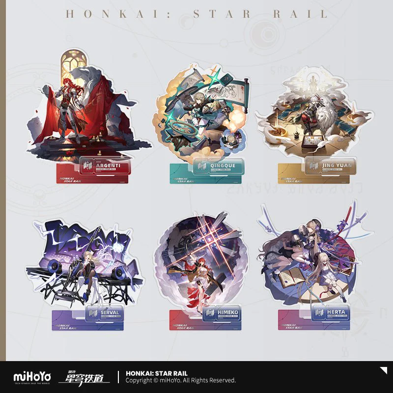 [OFFICIAL] Honkai Star Rail Character Acrylic Stand Figure - Erudition