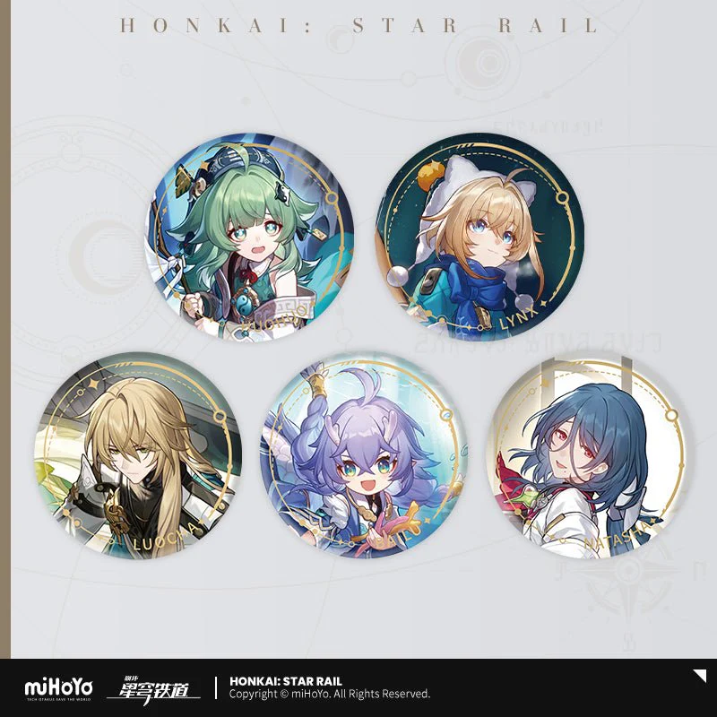 [OFFICIAL] Honkai Star Rail Character Badge - Abundance
