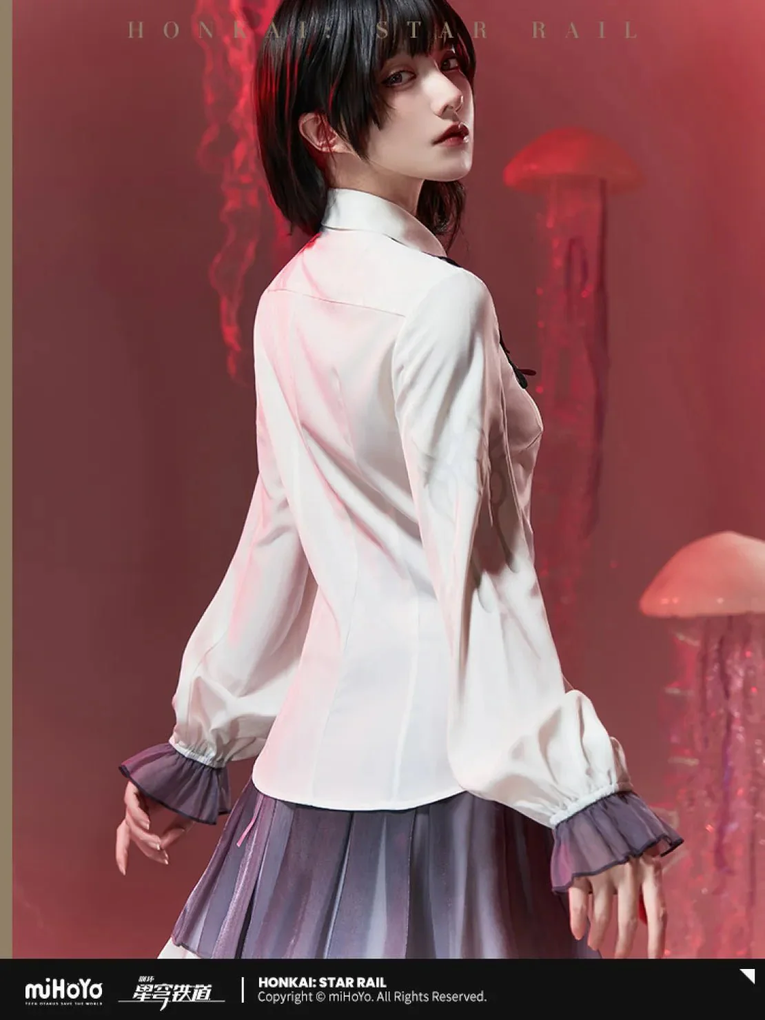[OFFICIAL] Honkai Star Rail Evernight Impression Series Clothes - Long Sleeve Shirt - Image 4