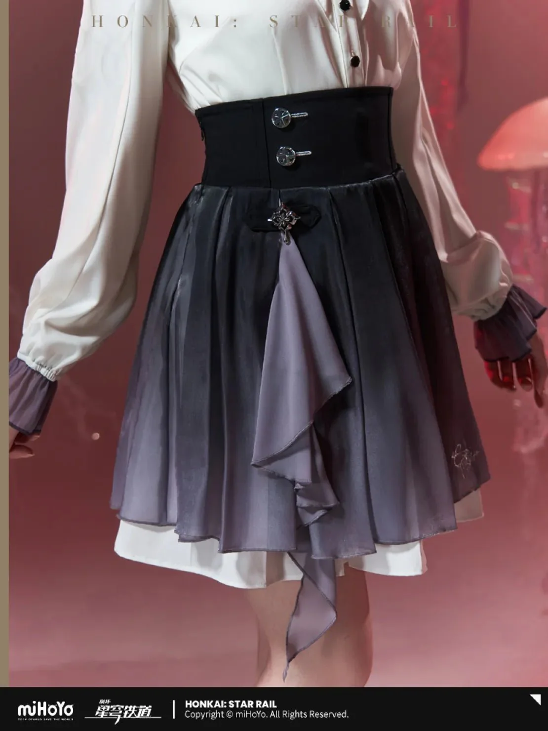 [OFFICIAL] Honkai Star Rail Evernight Impression Series Clothes - Skirt - Image 4