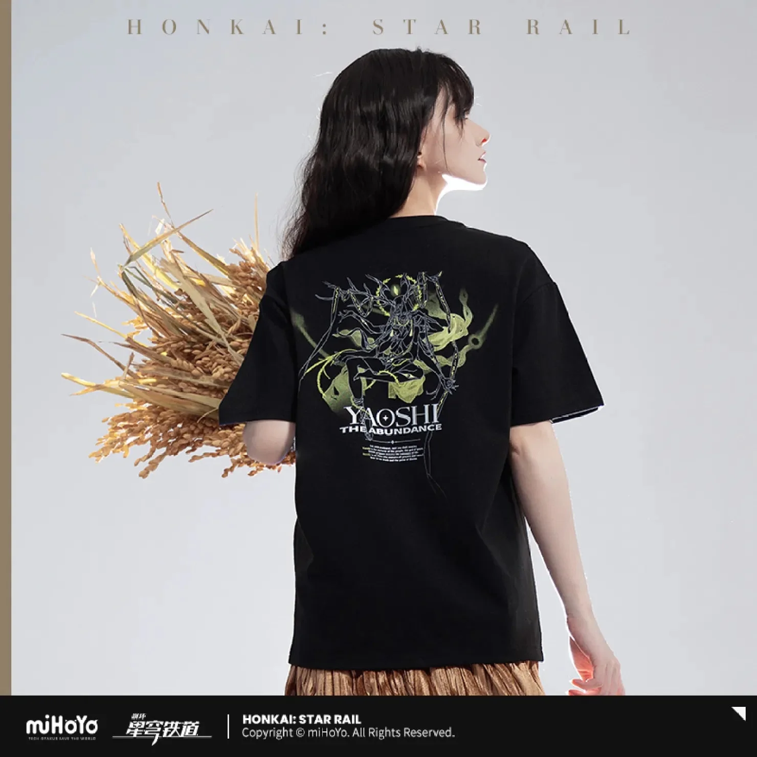 [OFFICIAL] Honkai Star Rail Fable of Stars Aeon Series T-Shirt - Image 3