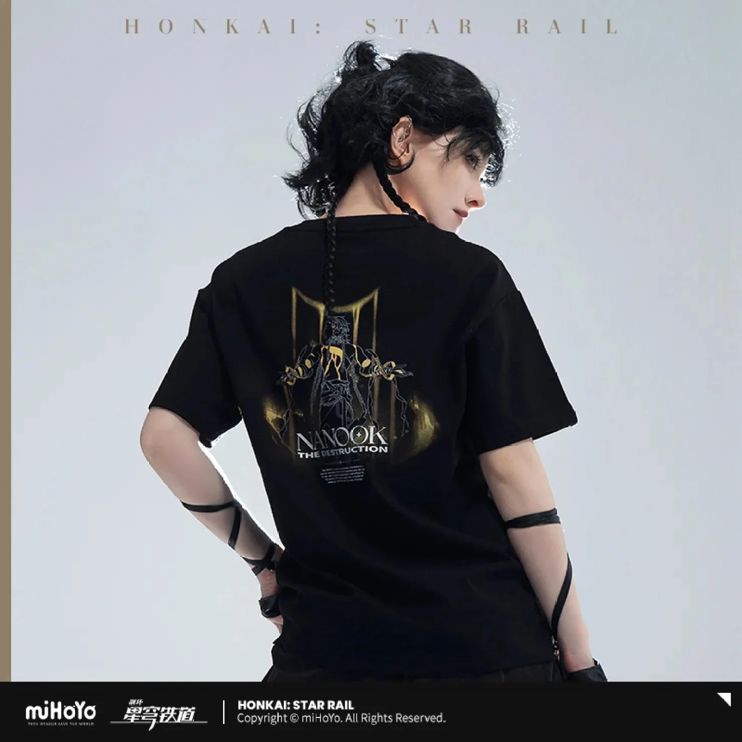 [OFFICIAL] Honkai Star Rail Fable of Stars Aeon Series T-Shirt - Image 4