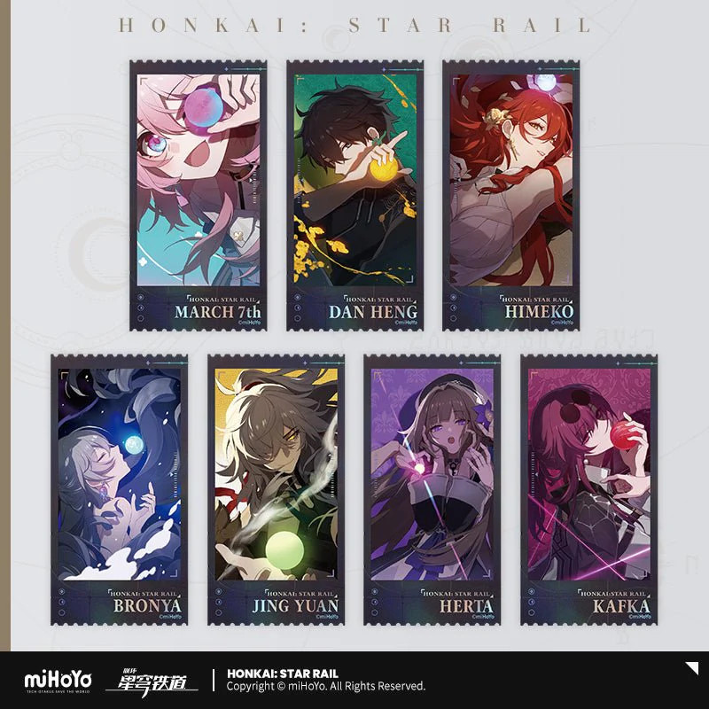 [OFFICIAL] Countdown To Departure Laser Commemorative Ticket Set