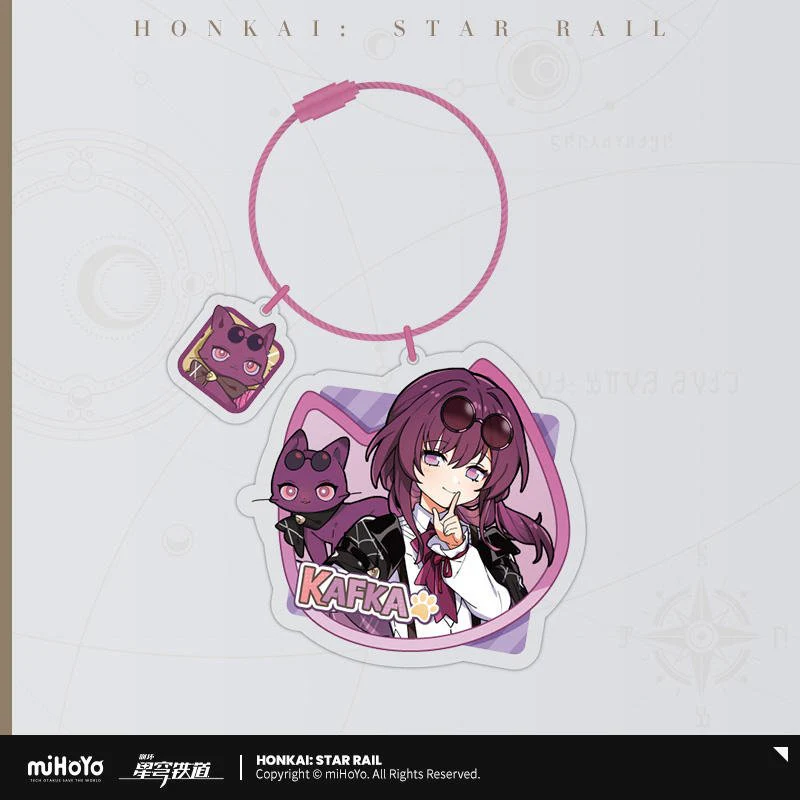 [OFFICIAL] Honkai Star Rail Little Kitten Series Acrylic Keychain - Image 6