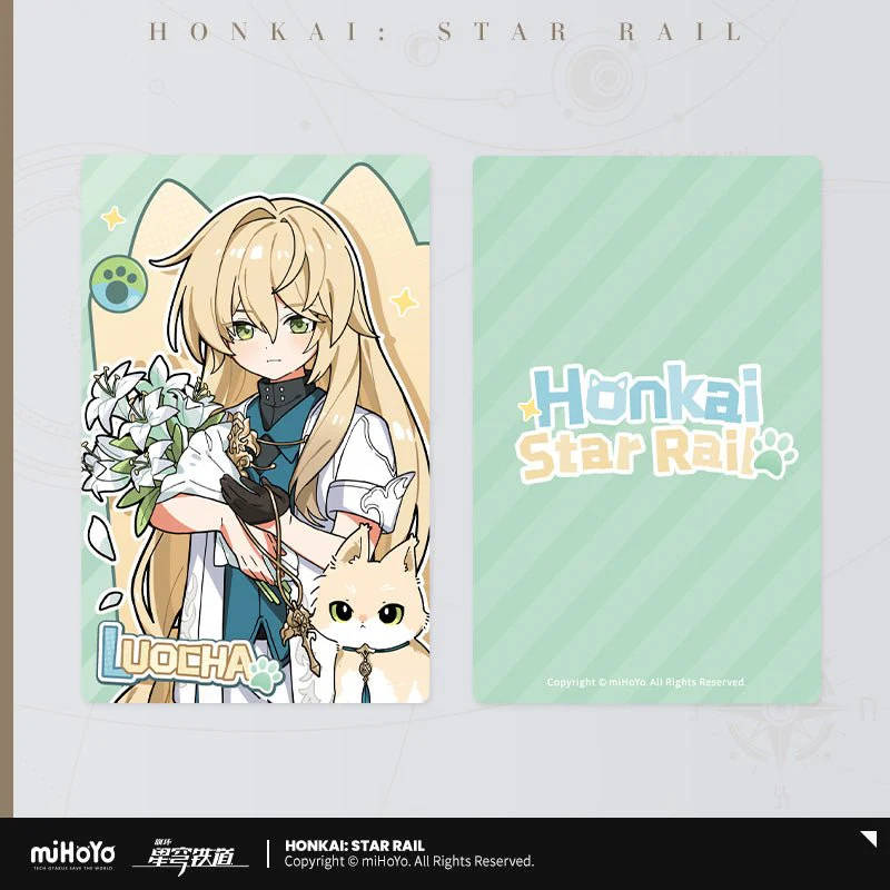 [OFFICIAL] Honkai Star Rail Little Kitten Series Collectable Laser Ticket - Image 10