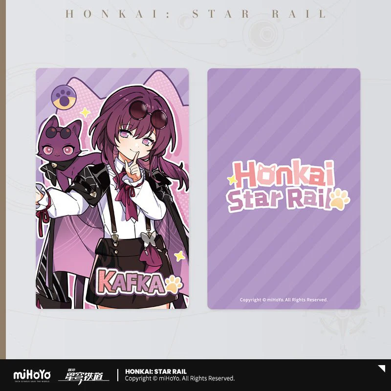 [OFFICIAL] Honkai Star Rail Little Kitten Series Collectable Laser Ticket - Image 12