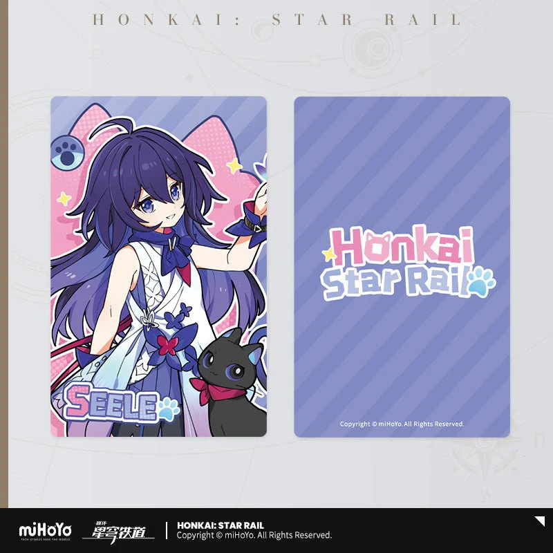 [OFFICIAL] Honkai Star Rail Little Kitten Series Collectable Laser Ticket - Image 14