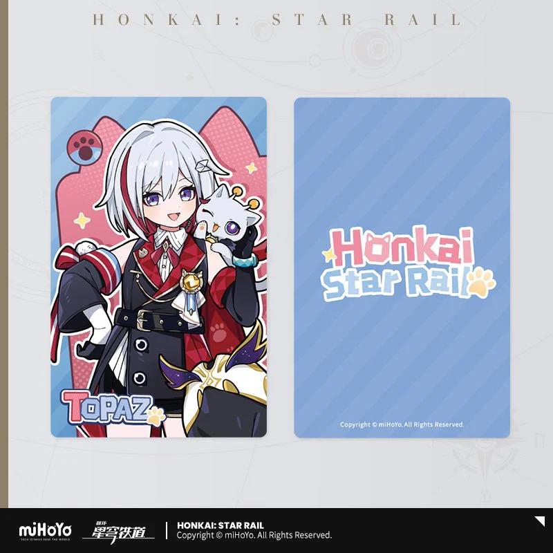[OFFICIAL] Honkai Star Rail Little Kitten Series Collectable Laser Ticket - Image 16