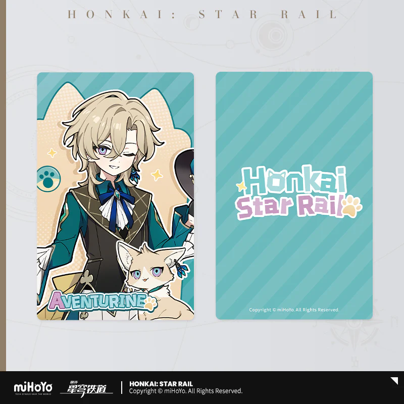 [OFFICIAL] Honkai Star Rail Little Kitten Series Collectable Laser Ticket - Image 21