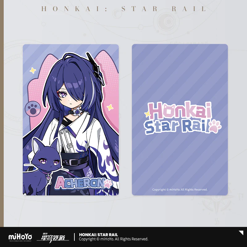 [OFFICIAL] Honkai Star Rail Little Kitten Series Collectable Laser Ticket - Image 24