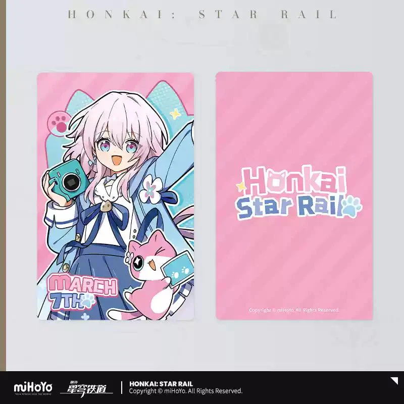 [OFFICIAL] Honkai Star Rail Little Kitten Series Collectable Laser Ticket - Image 30