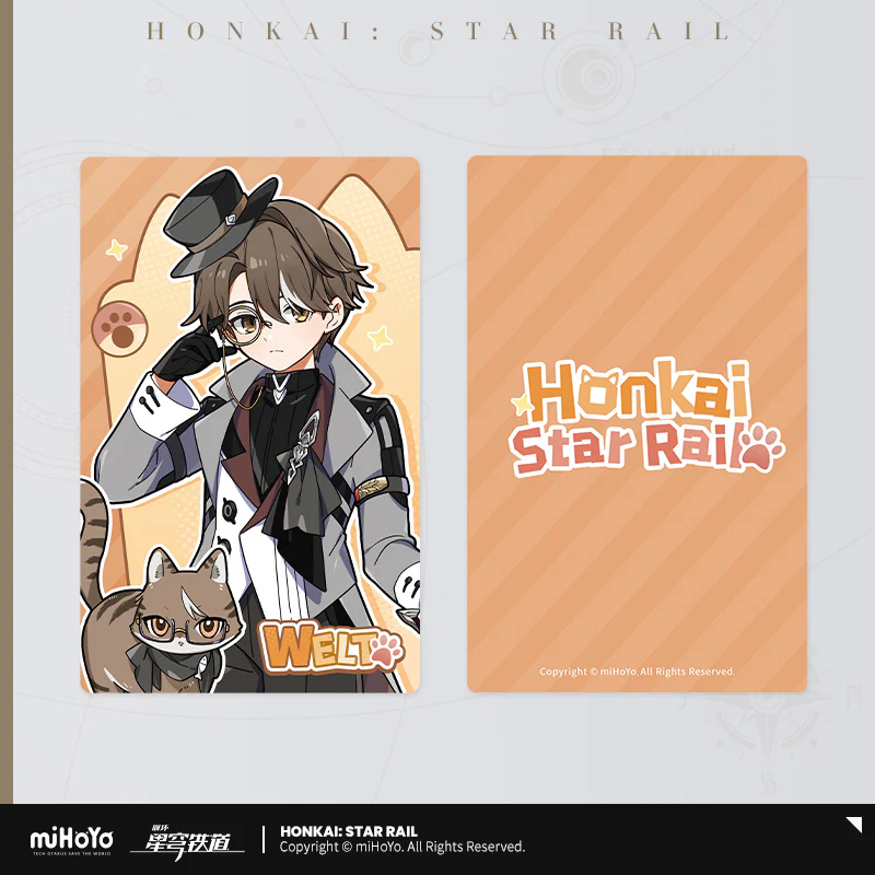 [OFFICIAL] Honkai Star Rail Little Kitten Series Collectable Laser Ticket - Image 31