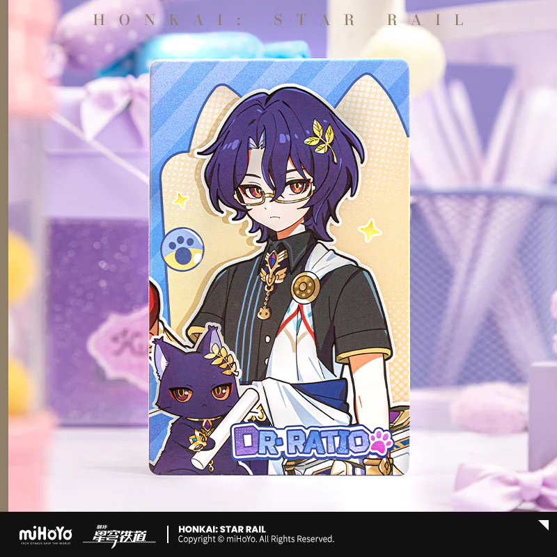 [OFFICIAL] Honkai Star Rail Little Kitten Series Collectable Laser Ticket - Image 4