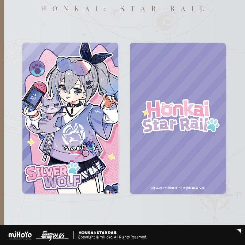 [OFFICIAL] Honkai Star Rail Little Kitten Series Collectable Laser Ticket - Image 9