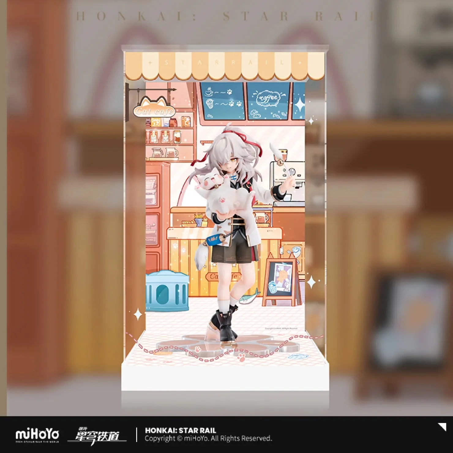 [OFFICIAL] Honkai Star Rail Little Kitten Series Scale Figure Display Case - Image 4