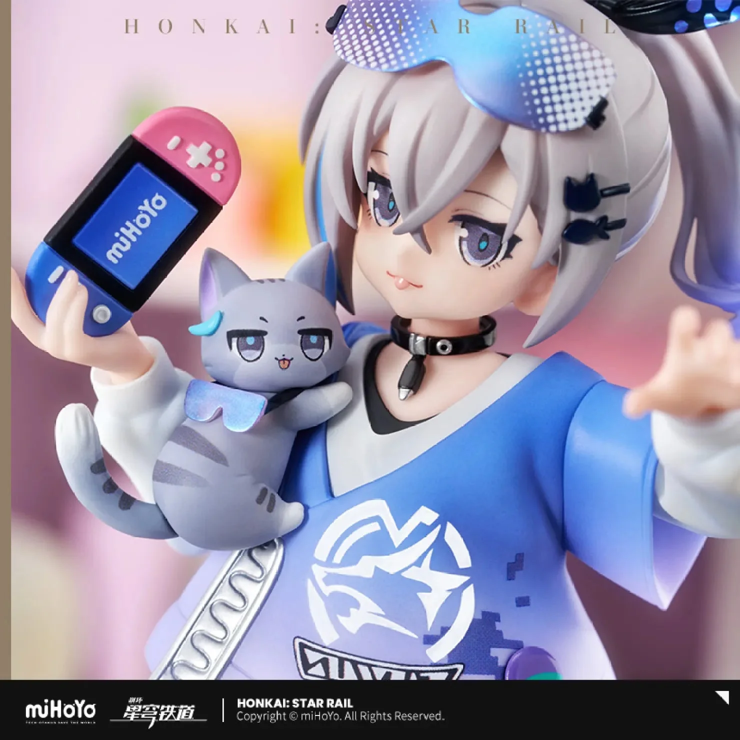 [OFFICIAL] Honkai Star Rail Little Kitten Series Scale Figure - Silver Wolf - Image 3