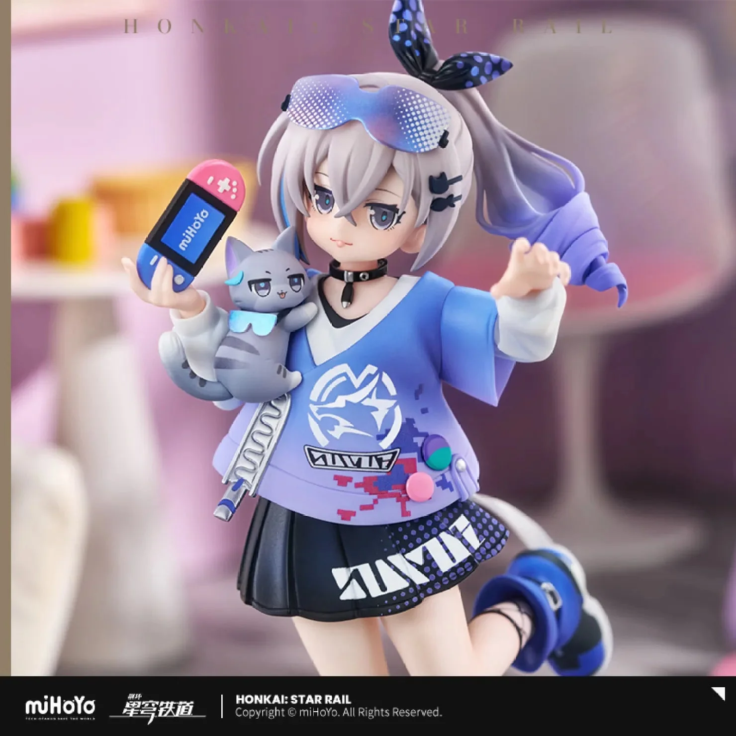 [OFFICIAL] Honkai Star Rail Little Kitten Series Scale Figure - Silver Wolf - Image 4