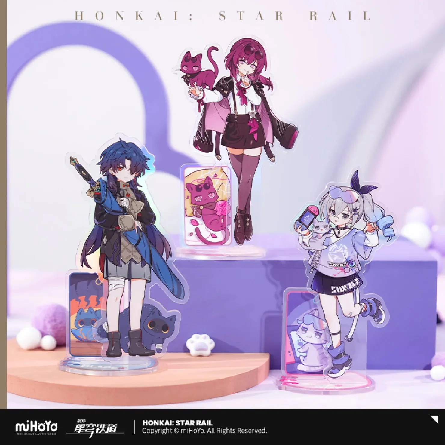 [OFFICIAL] Honkai Star Rail Little Kitten Series Stand Figure - Image 4