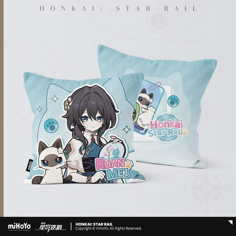 [OFFICIAL] Honkai Star Rail Little Kitten Series Throw Pillow - Image 11