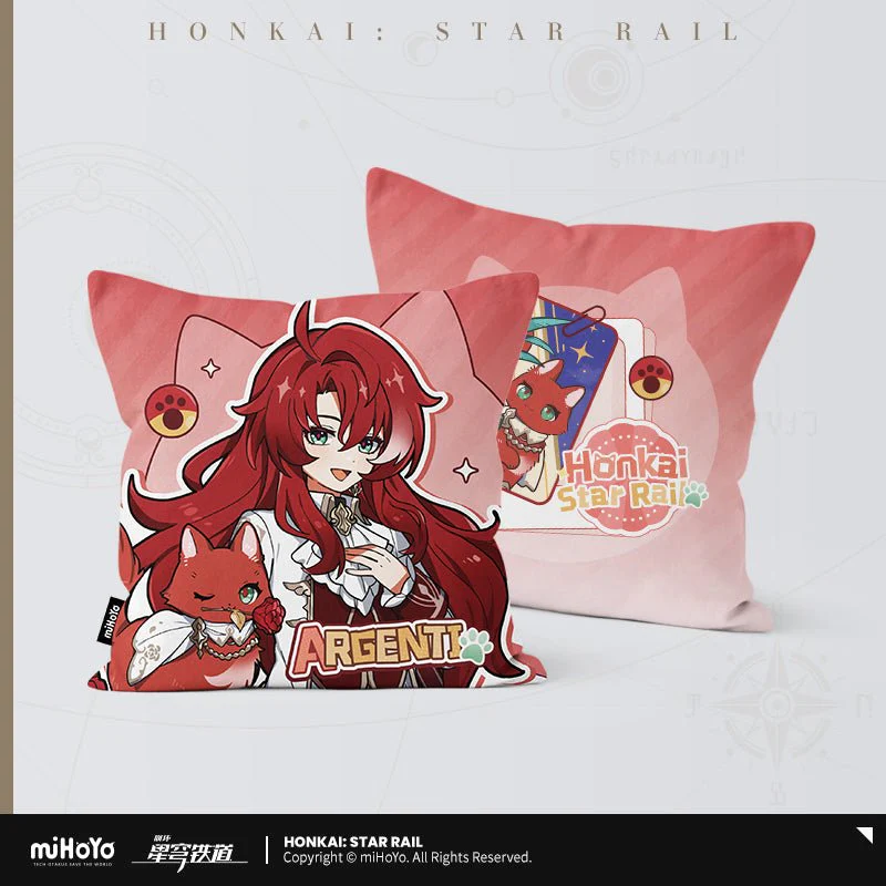 [OFFICIAL] Honkai Star Rail Little Kitten Series Throw Pillow - Image 12