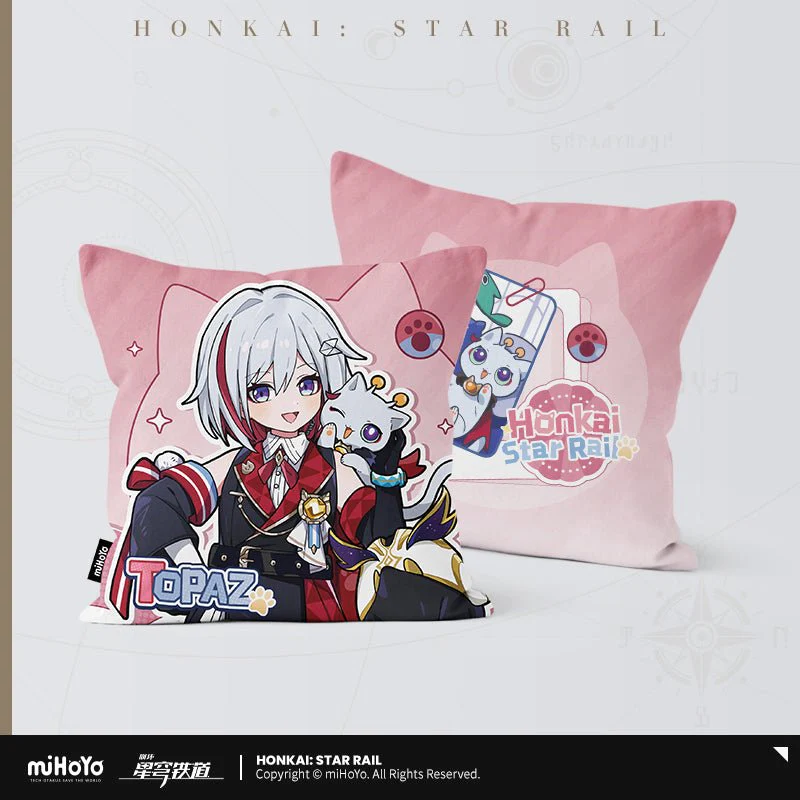 [OFFICIAL] Honkai Star Rail Little Kitten Series Throw Pillow - Image 18