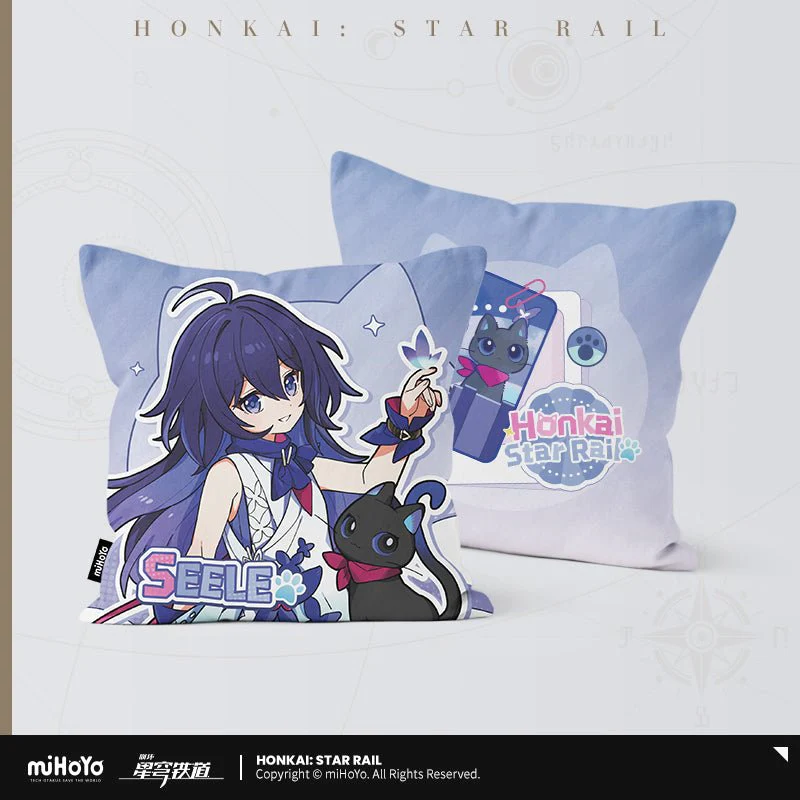 [OFFICIAL] Honkai Star Rail Little Kitten Series Throw Pillow - Image 19