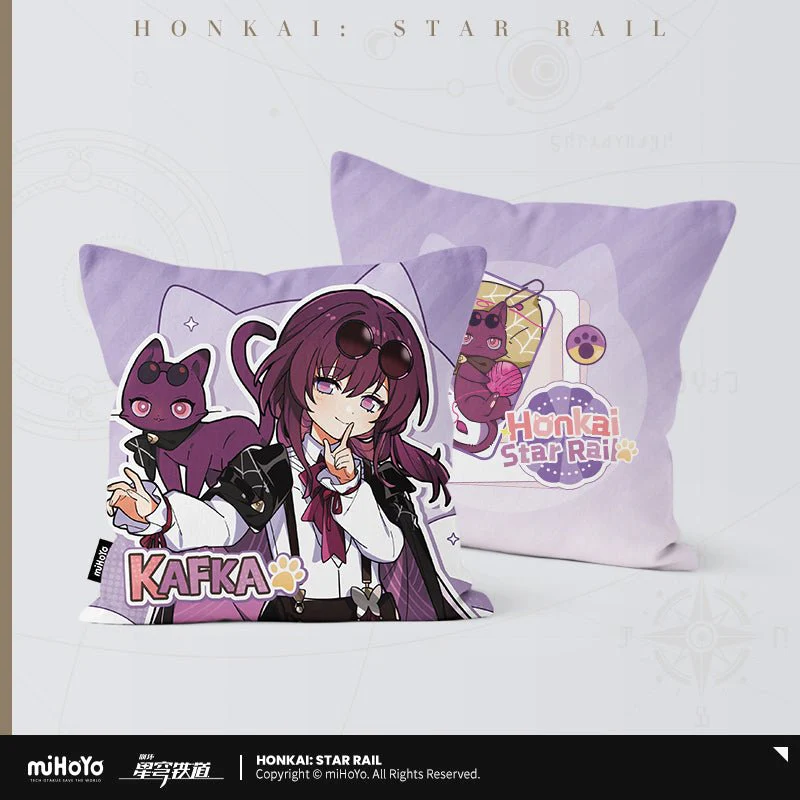 [OFFICIAL] Honkai Star Rail Little Kitten Series Throw Pillow - Image 3