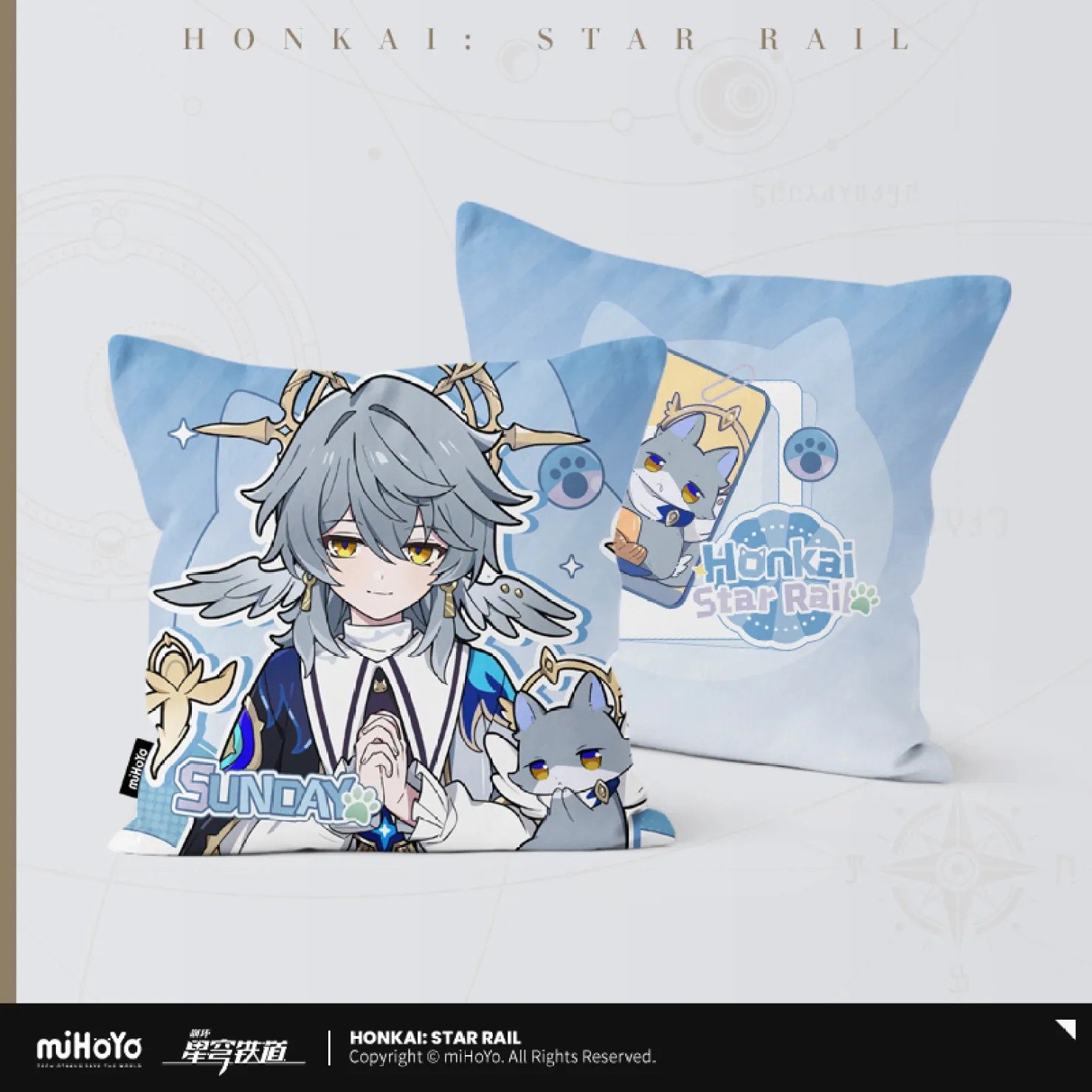 [OFFICIAL] Honkai Star Rail Little Kitten Series Throw Pillow - Image 35