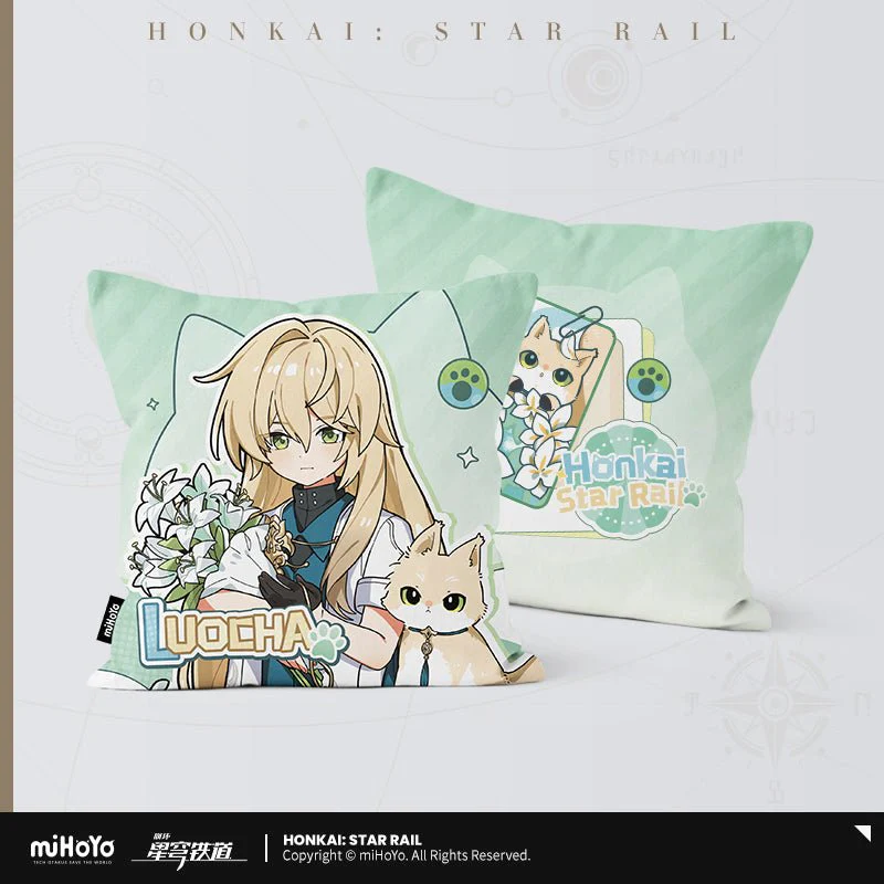 [OFFICIAL] Honkai Star Rail Little Kitten Series Throw Pillow - Image 5