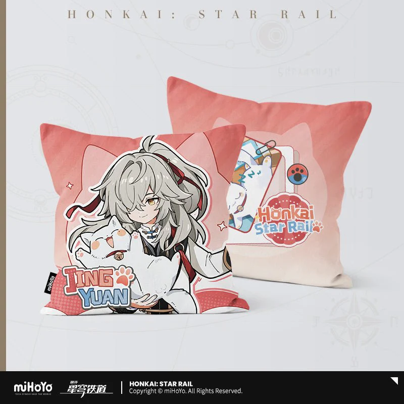 [OFFICIAL] Honkai Star Rail Little Kitten Series Throw Pillow - Image 7