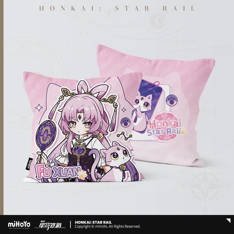 [OFFICIAL] Honkai Star Rail Little Kitten Series Throw Pillow - Image 8