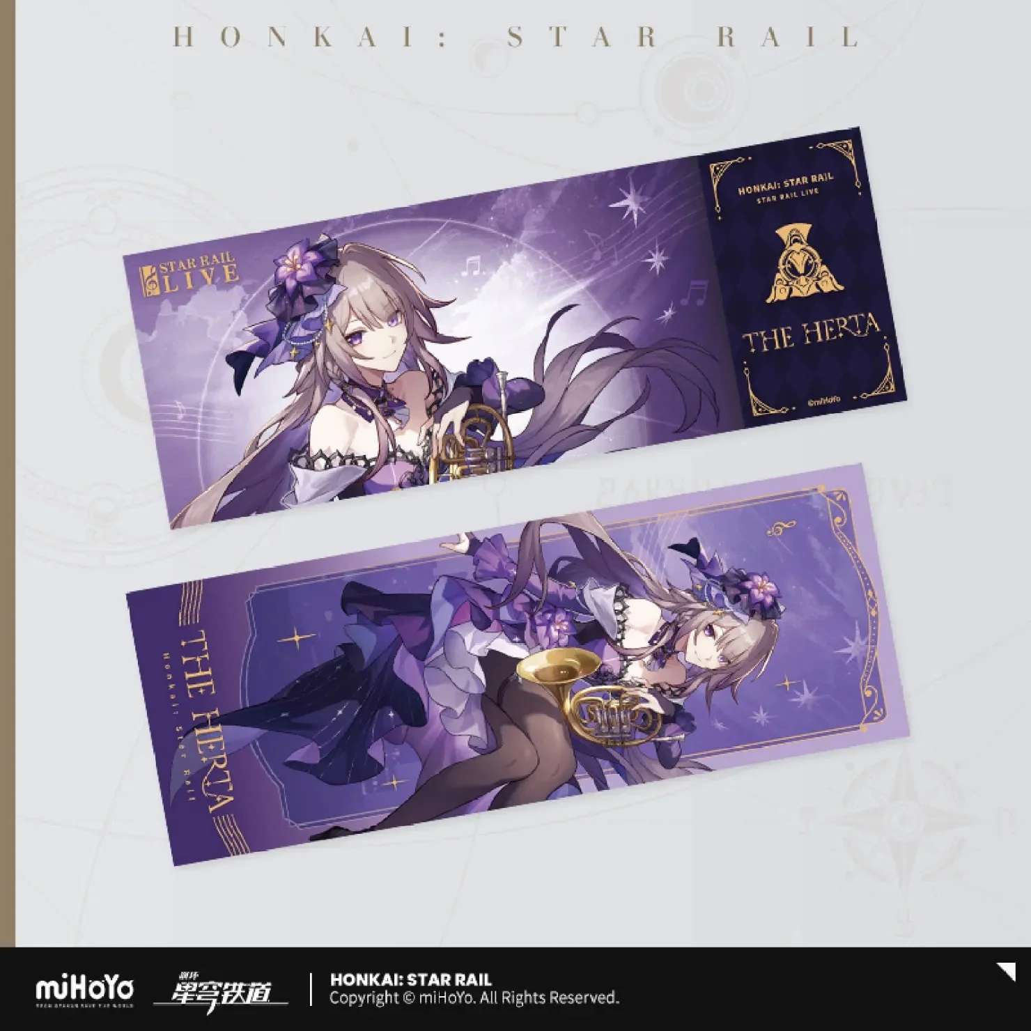 [OFFICIAL] Star Rail LIVE Series Collectable Laser Ticket - Image 12