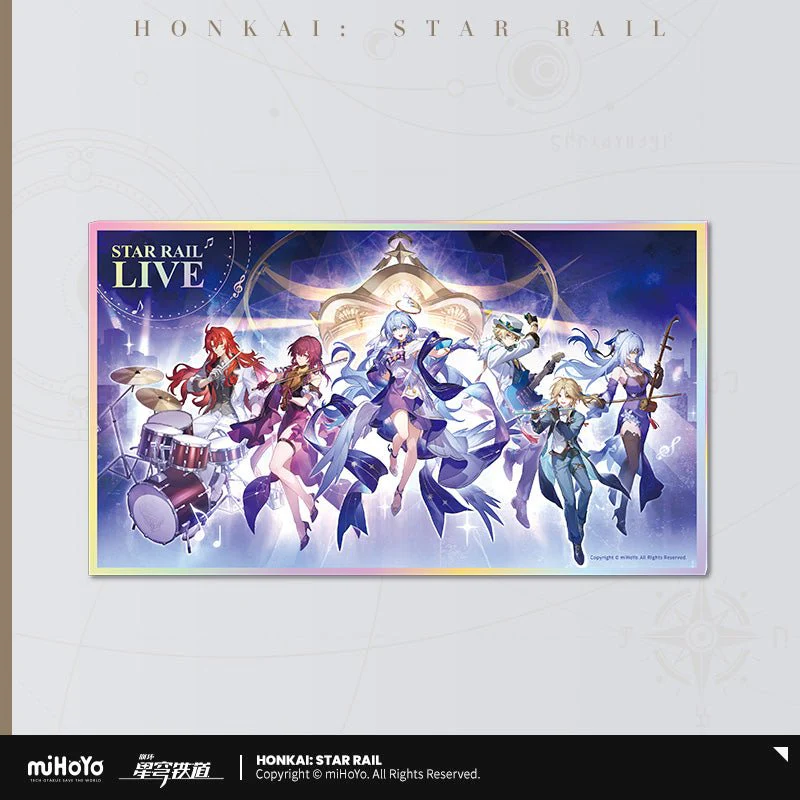 [OFFICIAL] Star Rail LIVE Series PET Shikishi Art Board - Image 3