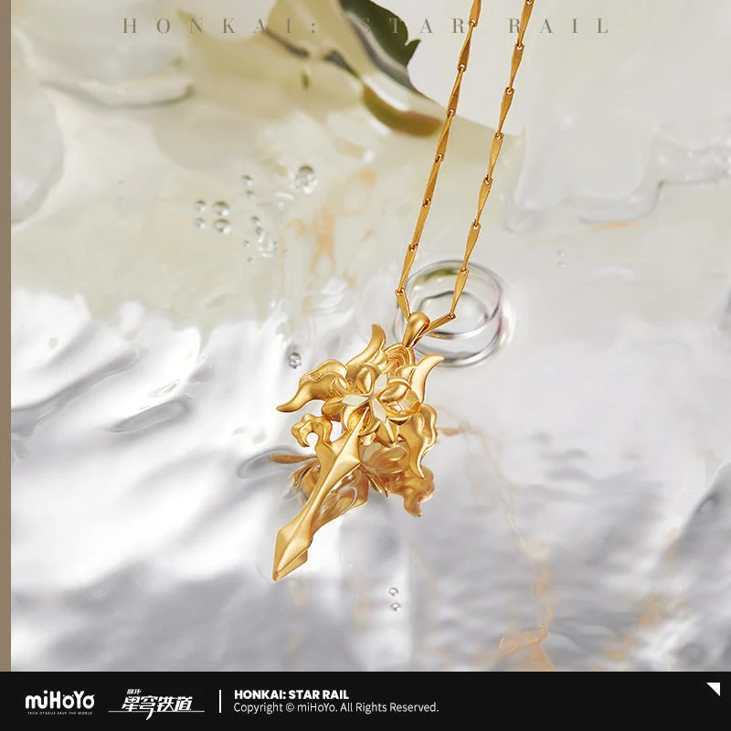 [OFFICIAL] Luocha Prayer of Abyss Flower Themed Necklace - Image 2