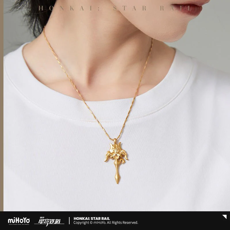 [OFFICIAL] Luocha Prayer of Abyss Flower Themed Necklace - Image 3
