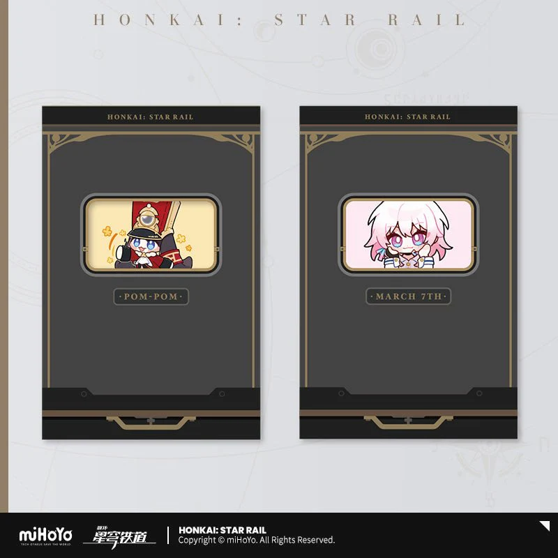 [OFFICIAL] Honkai Star Rail Pom-Pom's Exhibition Hall Sticky Notes