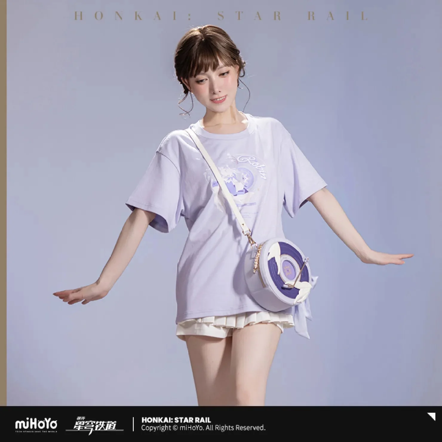 [OFFICIAL] Honkai Star Rail Robin Impression Clothes - T Shirt - Image 4