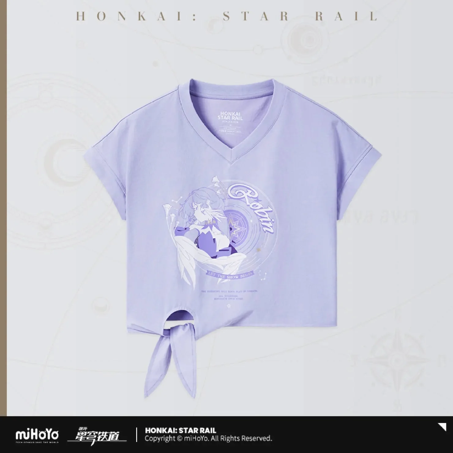 [OFFICIAL] Honkai Star Rail Robin Impression Clothes - T Shirt - Image 6
