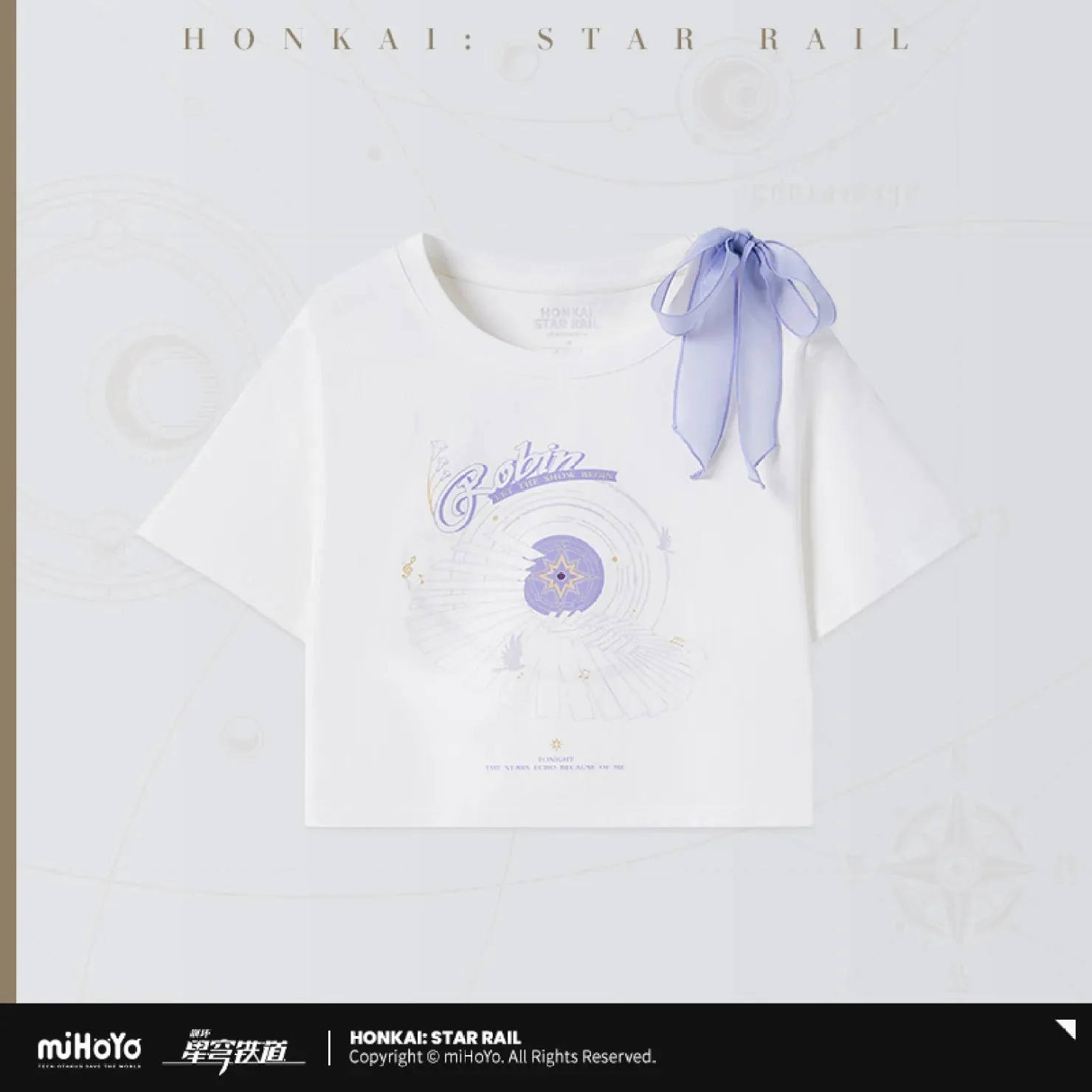 [OFFICIAL] Honkai Star Rail Robin Impression Clothes - T Shirt - Image 7